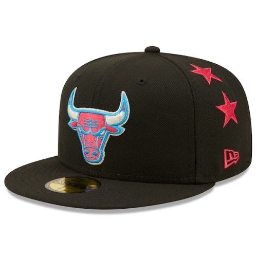 Chicago Bulls New Era 2022 NBA All-Star Game Starry 59FIFTY Fitted Hat - Black