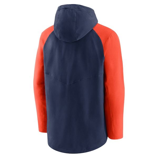 Houston Astros Nike Authentic Collection Full-Zip Hoodie Performance Jacket - Navy/Orange