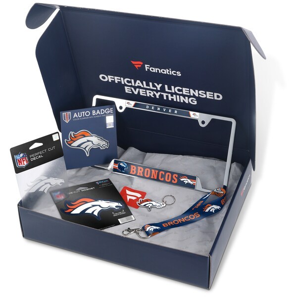 Denver Broncos Fanatics Pack Automotive-Themed Gift Box - $55+ Value
