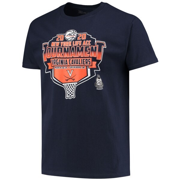 Virginia Cavaliers Original Retro Brand 2020 Conference Basketball Tournament T-Shirt - Navy