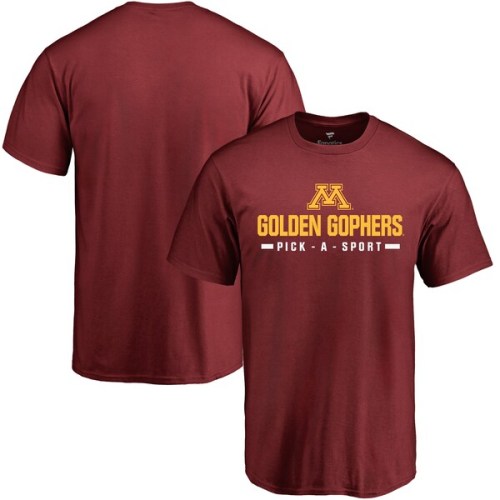 Minnesota Golden Gophers Custom Sport T-shirt - Maroon