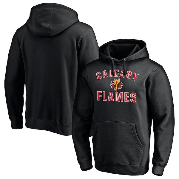 Calgary Flames Fanatics Branded Special Edition Victory Arch Pullover Hoodie - Black