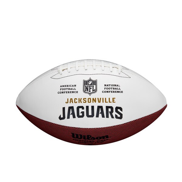 Jacksonville Jaguars Fanatics Authentic Unsigned Wilson White Panel Collectible Football
