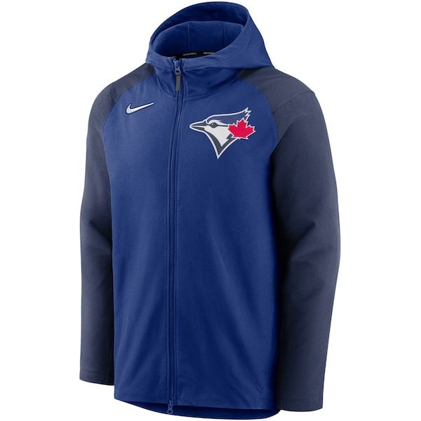 Toronto Blue Jays Nike Authentic Collection Full-Zip Hoodie Performance Jacket - Royal/Navy