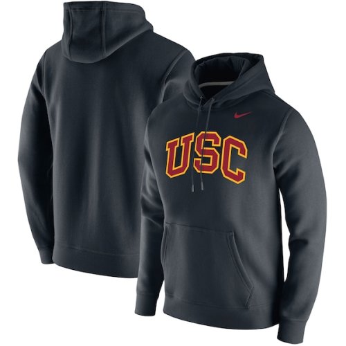 USC Trojans Nike Vintage School Logo Pullover Hoodie - Black