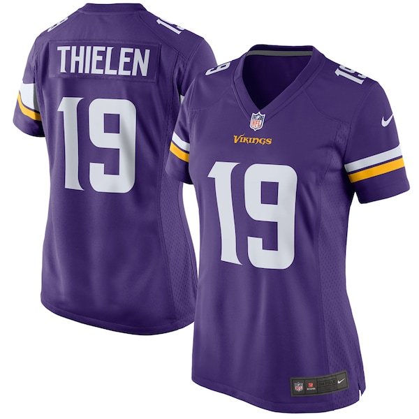 Adam Thielen Minnesota Vikings Nike Women's Game Player Jersey - Purple