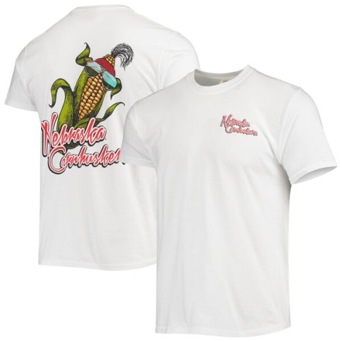 Nebraska Huskers Mascot Bandana T-Shirt - White