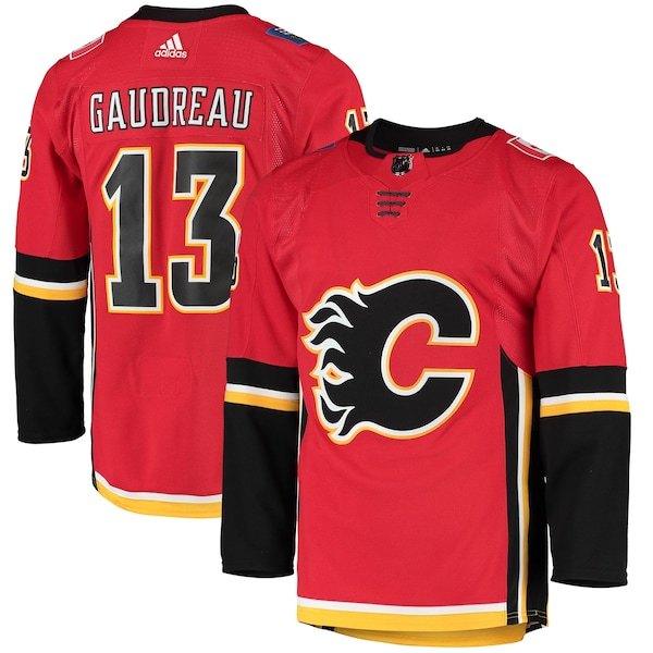 Johnny Gaudreau Calgary Flames adidas 2020/21 Alternate Authentic Player Jersey - Red