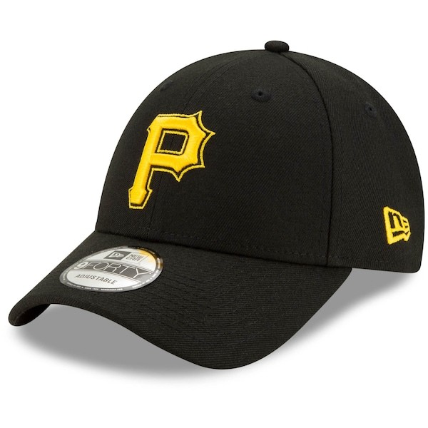 Pittsburgh Pirates New Era Alternate 2 The League 9FORTY Adjustable Hat - Black