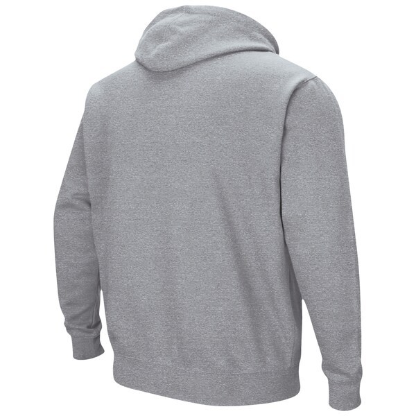 Northwestern Wildcats Colosseum Arch & Logo 3.0 Pullover Hoodie - Heathered Gray