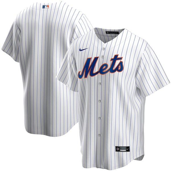 New York Mets Nike Home Replica Team Jersey - White