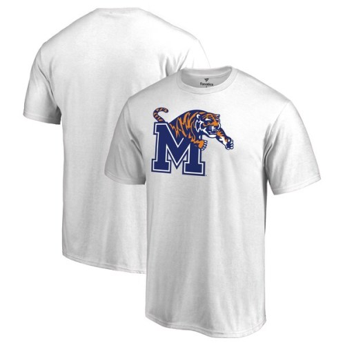 Memphis Tigers Fanatics Branded Primary Team Logo T-Shirt - White