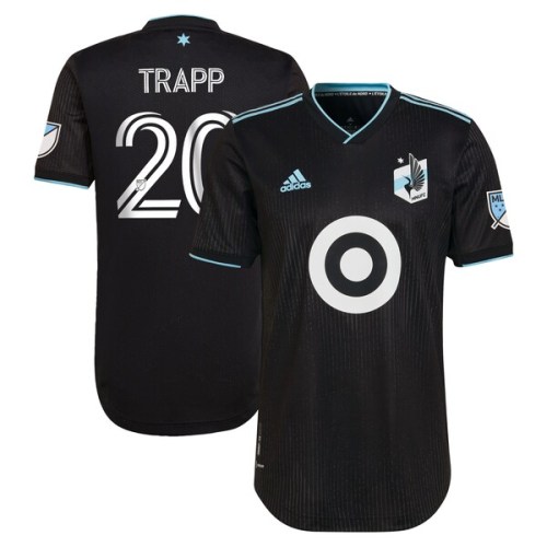 Wil Trapp Minnesota United FC adidas 2022 Minnesota Night Kit Authentic Player Jersey - Black