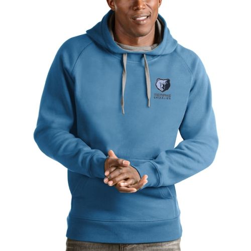 Memphis Grizzlies Antigua Victory Pullover Hoodie - Blue