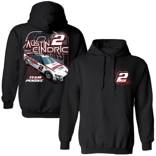 Austin Cindric Team Penske Car Pullover Hoodie - Black