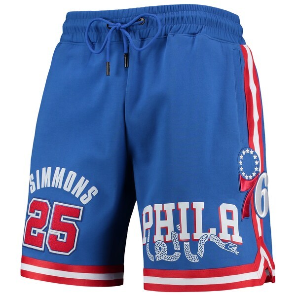 Ben Simmons Philadelphia 76ers Pro Standard Team Player Shorts - Royal