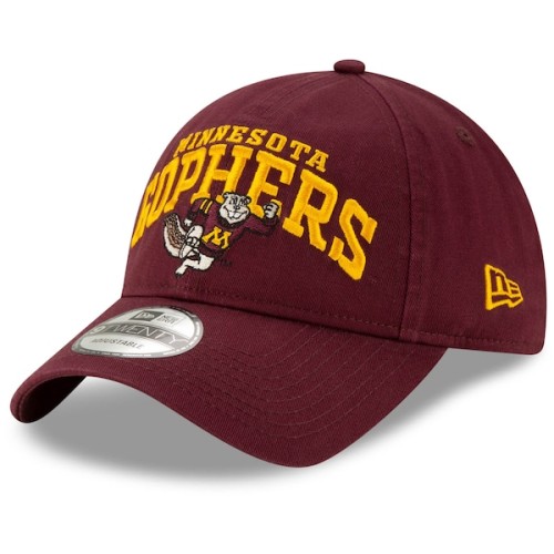 Minnesota Golden Gophers New Era Arch Over Logo 9TWENTY Adjustable Hat - Maroon