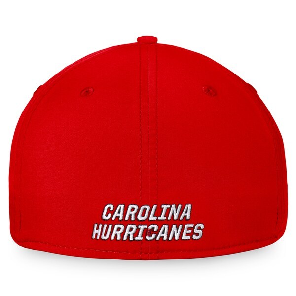 Carolina Hurricanes Fanatics Branded Primary Logo Core Flex Hat - Red