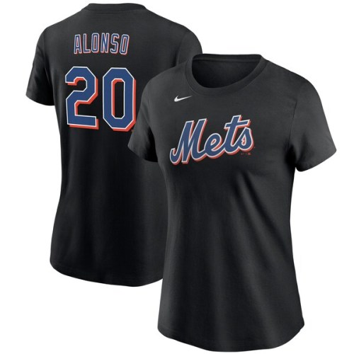 Pete Alonso New York Mets Nike Women's Name & Number T-Shirt - Black