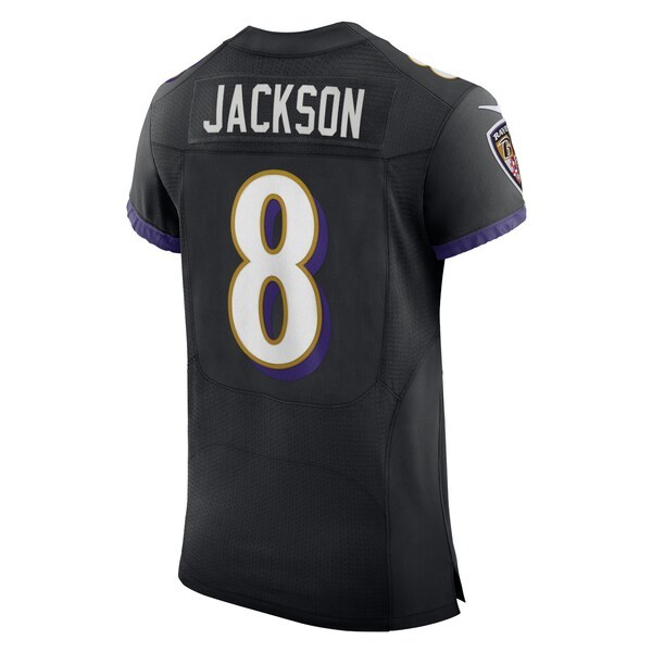 Lamar Jackson Baltimore Ravens Nike Alternate Vapor Elite Player Jersey - Black