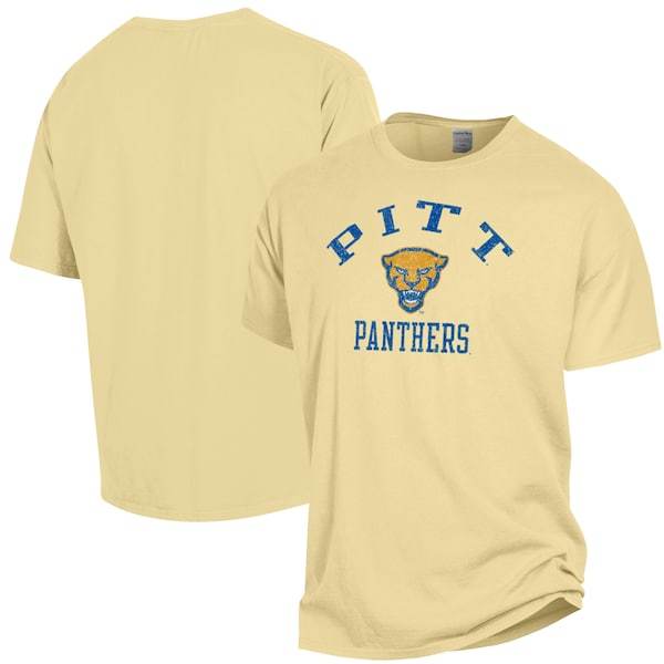 Pitt Panthers ComfortWash Garment Dyed T-Shirt - Gold