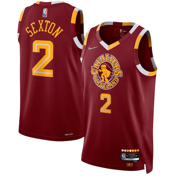 Collin Sexton Cleveland Cavaliers Nike 2021/22 Swingman Jersey - City Edition - Wine