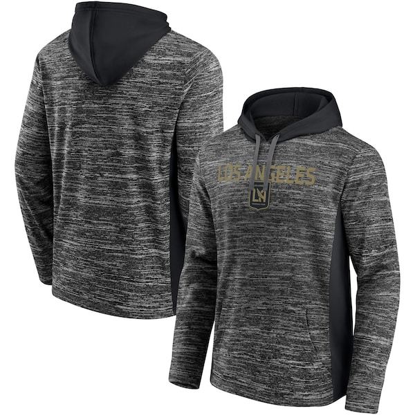 LAFC Fanatics Branded Shining Victory Space-Dye Pullover Hoodie - Charcoal