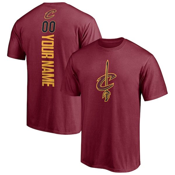Cleveland Cavaliers Fanatics Branded Playmaker Personalized Name & Number T-Shirt - Wine