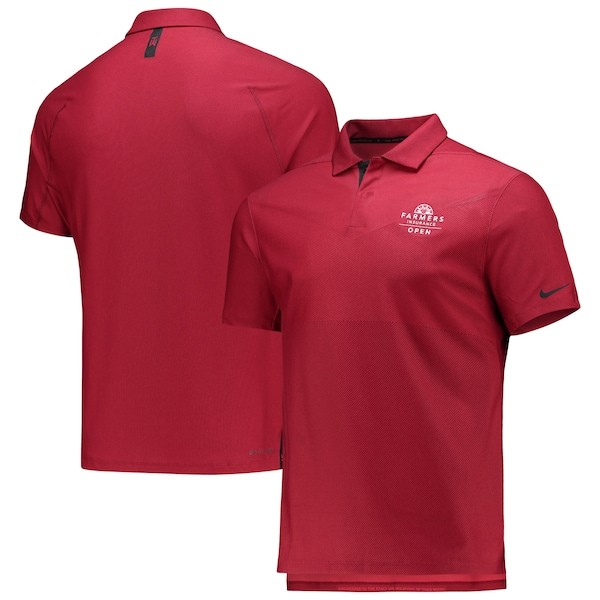 Farmers Insurance Open Nike Tiger Woods Performance Polo - Red