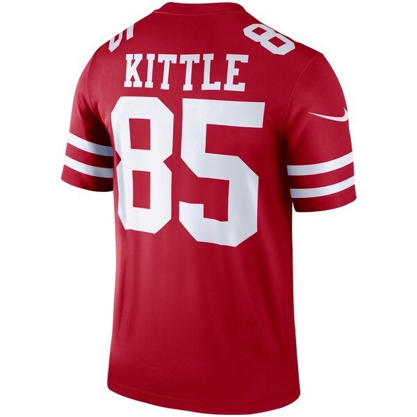 George Kittle San Francisco 49ers Nike Legend Jersey - Scarlet