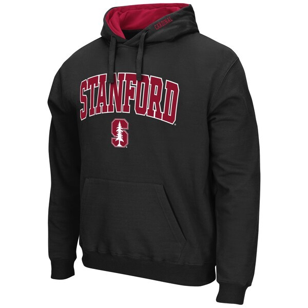 Stanford Cardinal Colosseum Arch & Logo 3.0 Pullover Hoodie - Black