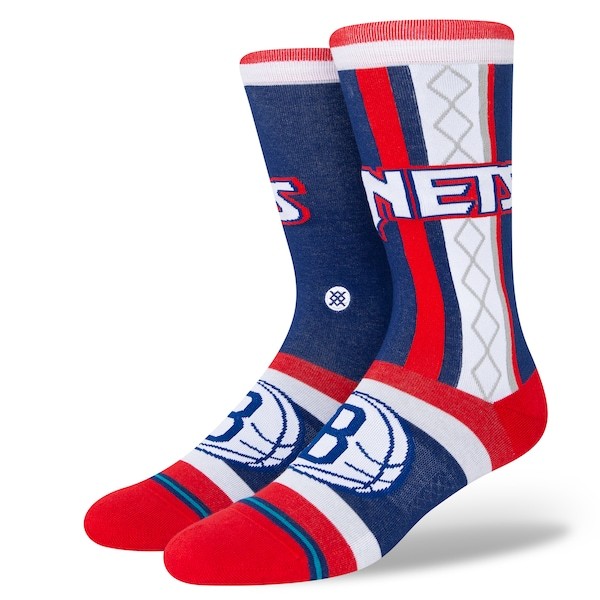 Brooklyn Nets Stance 2021/22 City Edition Crew Socks - Navy