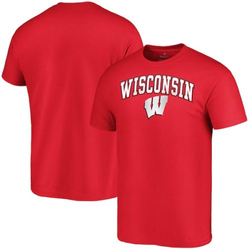Wisconsin Badgers Fanatics Branded Campus T-Shirt - Red