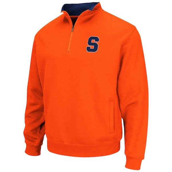 Syracuse Orange Colosseum Tortugas Team Logo Quarter-Zip Jacket - Orange