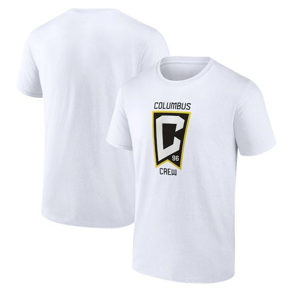 Columbus Crew Fanatics Branded Logo T-Shirt - White