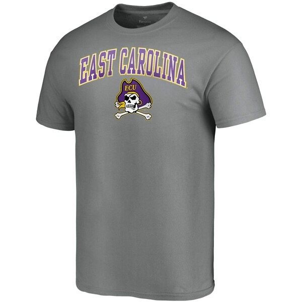 East Carolina Pirates Campus T-Shirt - Charcoal
