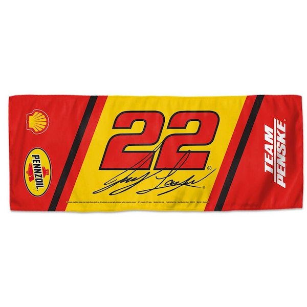 Joey Logano WinCraft 2-Sided Cooling Towel