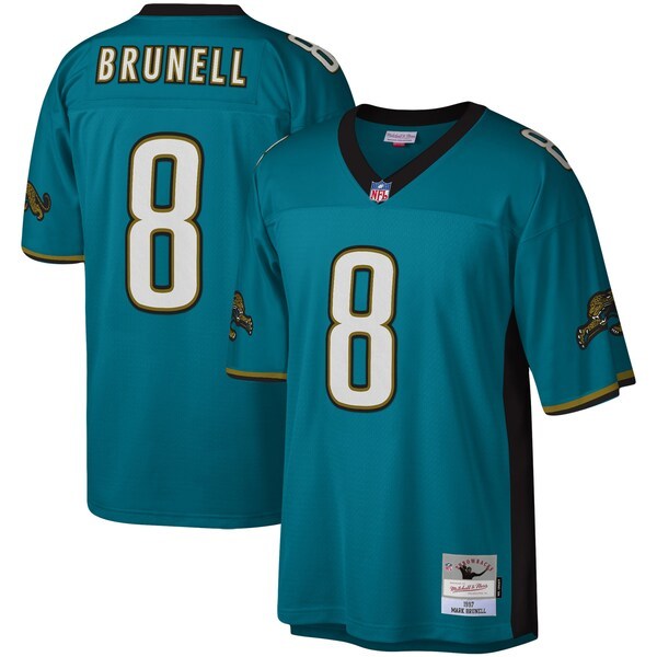 Mark Brunell Jacksonville Jaguars Mitchell & Ness Legacy Replica Jersey - Teal