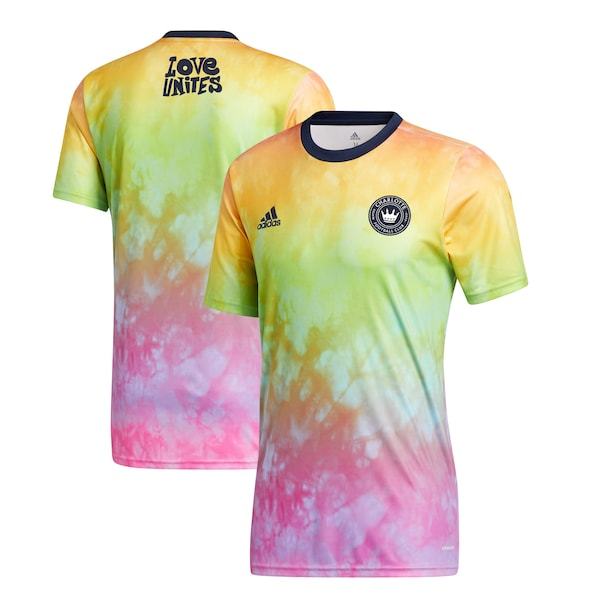 Charlotte FC adidas 2021 Pride Pre-Match Performance Top