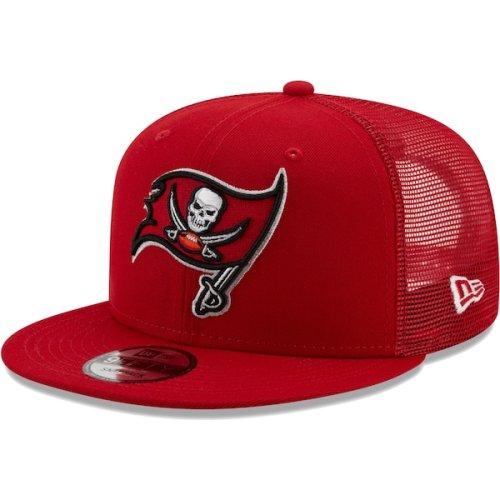 Tampa Bay Buccaneers New Era Classic Trucker 9FIFTY Snapback Hat - Red