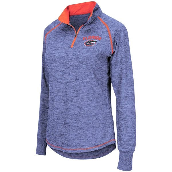 Florida Gators Colosseum Women's Bikram Quarter-Zip Pullover Jacket - Royal