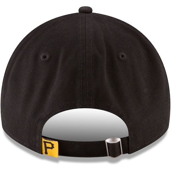 Pittsburgh Pirates New Era Core Classic 9TWENTY Adjustable Hat - Black