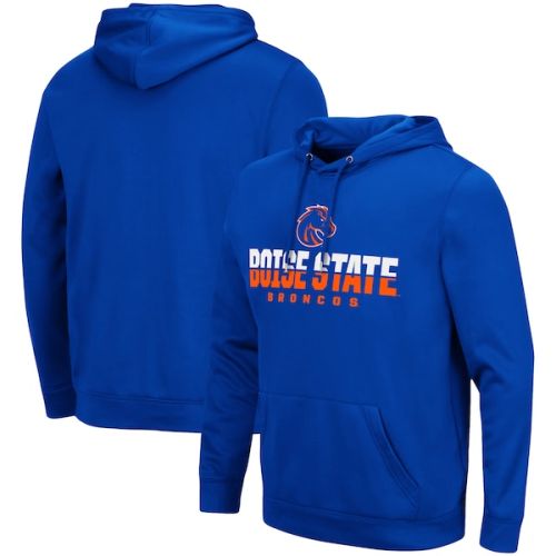 Boise State Broncos Colosseum Lantern Pullover Hoodie - Royal