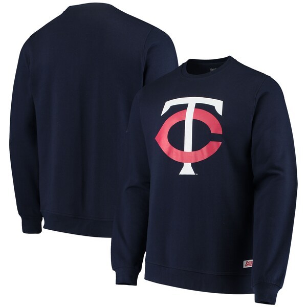 Minnesota Twins Stitches Logo Sweatshirt - Navy