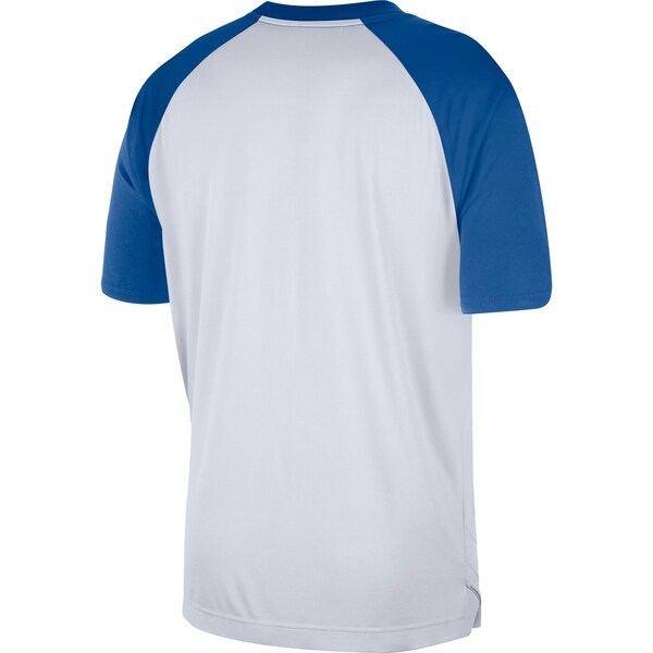 Washington Wizards Nike 2021/22 City Edition Pregame Warmup Shooting T-Shirt - White/Royal