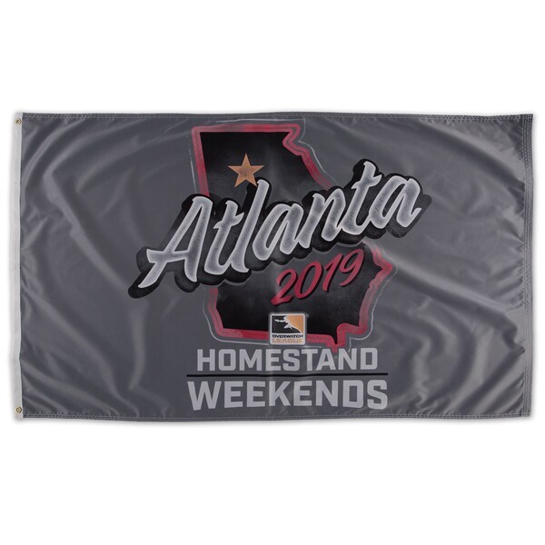 WinCraft 2019 Overwatch League Atlanta Homestand Weekend 3' x 5' Deluxe Flag