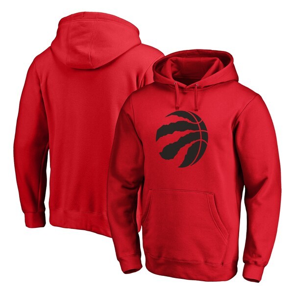 Toronto Raptors Fanatics Branded Primary Team Logo Pullover Hoodie - Red