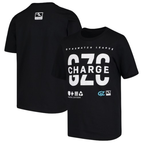 Guangzhou Charge Youth Overwatch League Splitter T-Shirt - Black
