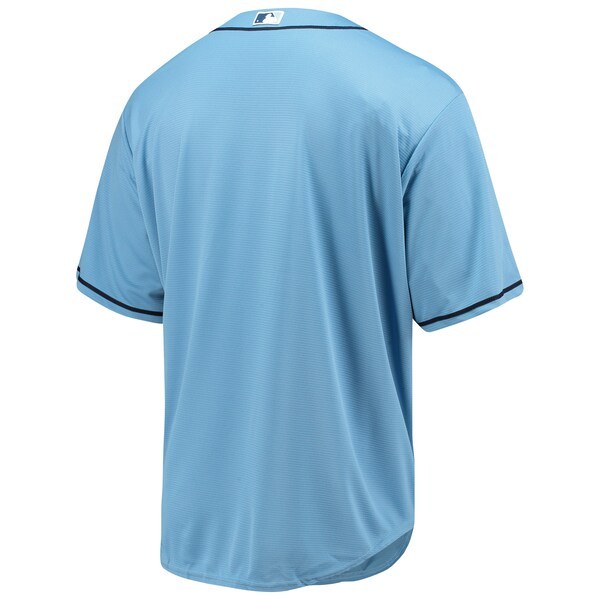 Tampa Bay Rays Majestic Alternate Official Cool Base Jersey - Light Blue
