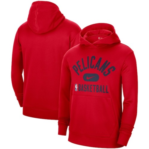 New Orleans Pelicans Nike 2021-2022 Spotlight On Court Performance Practice Pullover Hoodie - Red